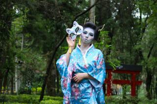 Masque de chat japonais : cadeau chat original sur Chat Bada