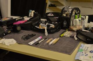 Trousse de maquillage chat