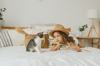 Parure de lit enfant chat