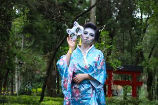 Masque chat japonais