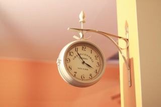 Horloge 33 tours | Chat Bada