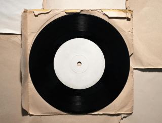 Horloge disque vinyle | Chat Bada