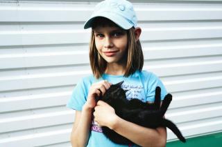 Tee shirt chat fille : cadeau chat original sur Chat Bada