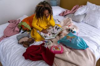 Trousse peluche chat : cadeau chat original sur Chat Bada